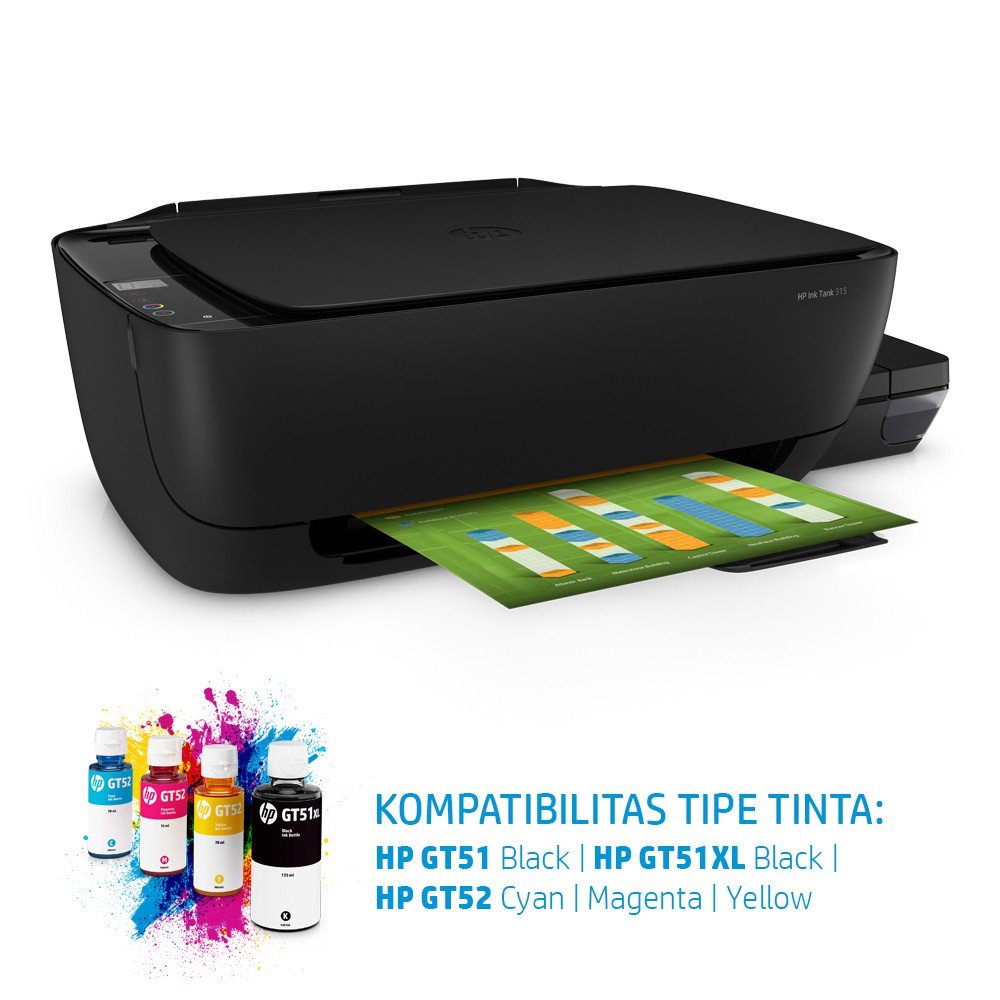 HP Printer Ink Tank 315 All-in-One